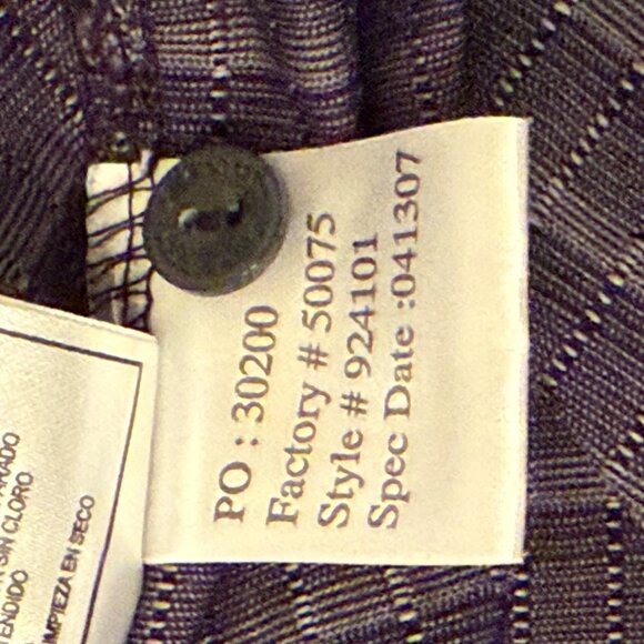 Slazenger Mens M Golf Polo Shirt Plaid‎ Hammock Dunes Challenge Black & Gray - Picture 12 of 13